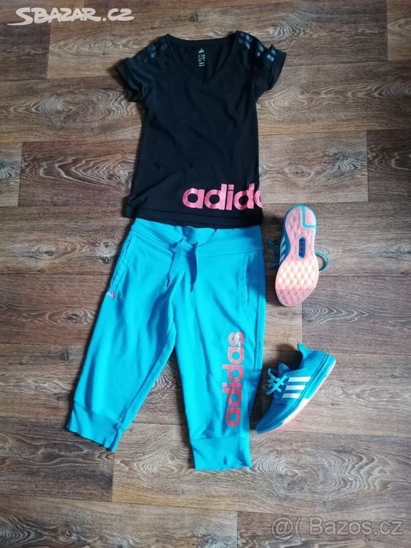 sportovní set Adidas - boty, kraťasy, tričko