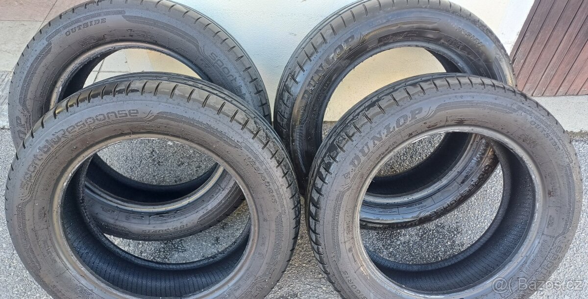 Prodám letní Dunlop 185/60 R15 Fabia, Rapid, Polo