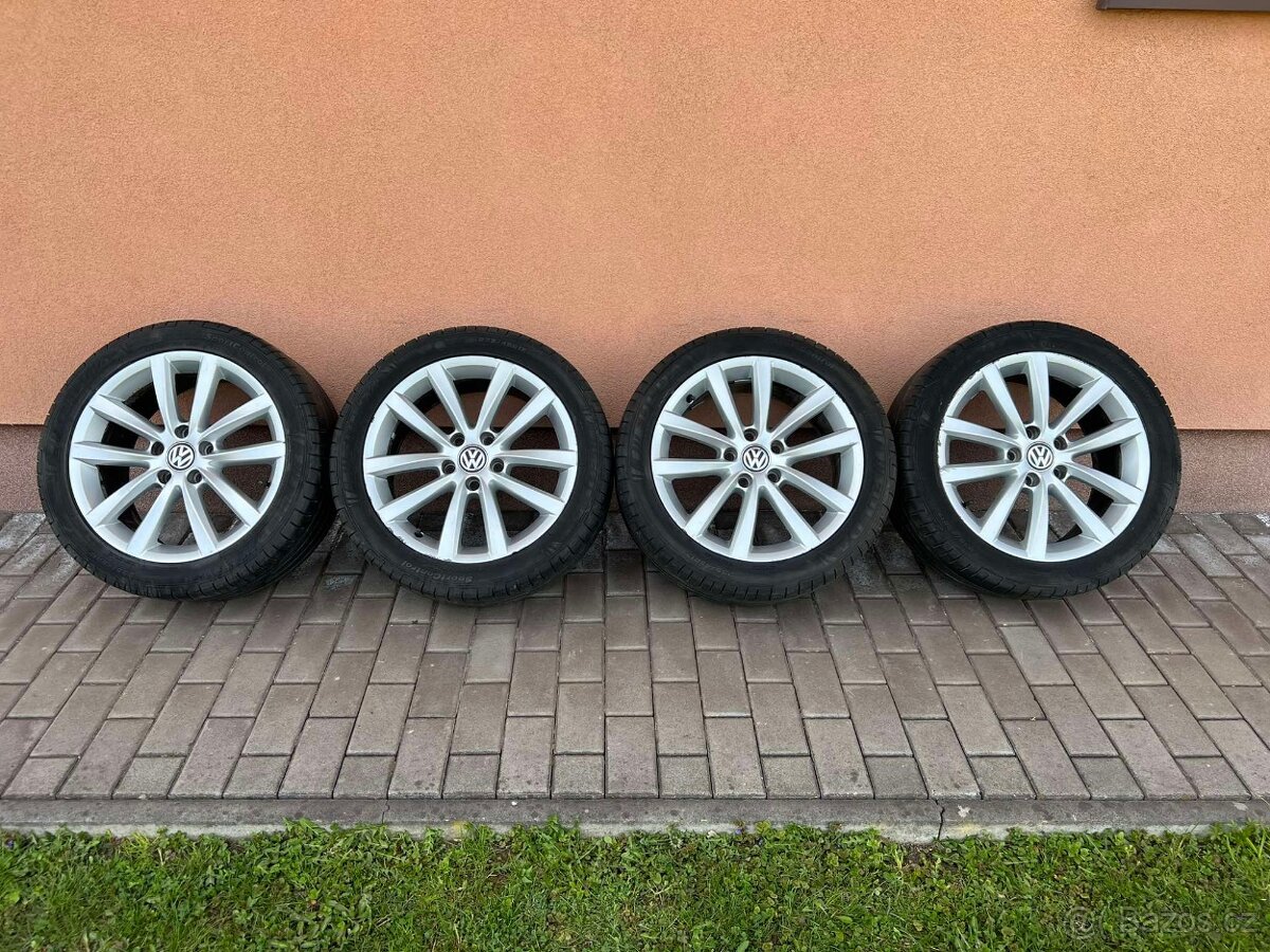 orig. letní alu kola vw Michigan R17 235/45/17