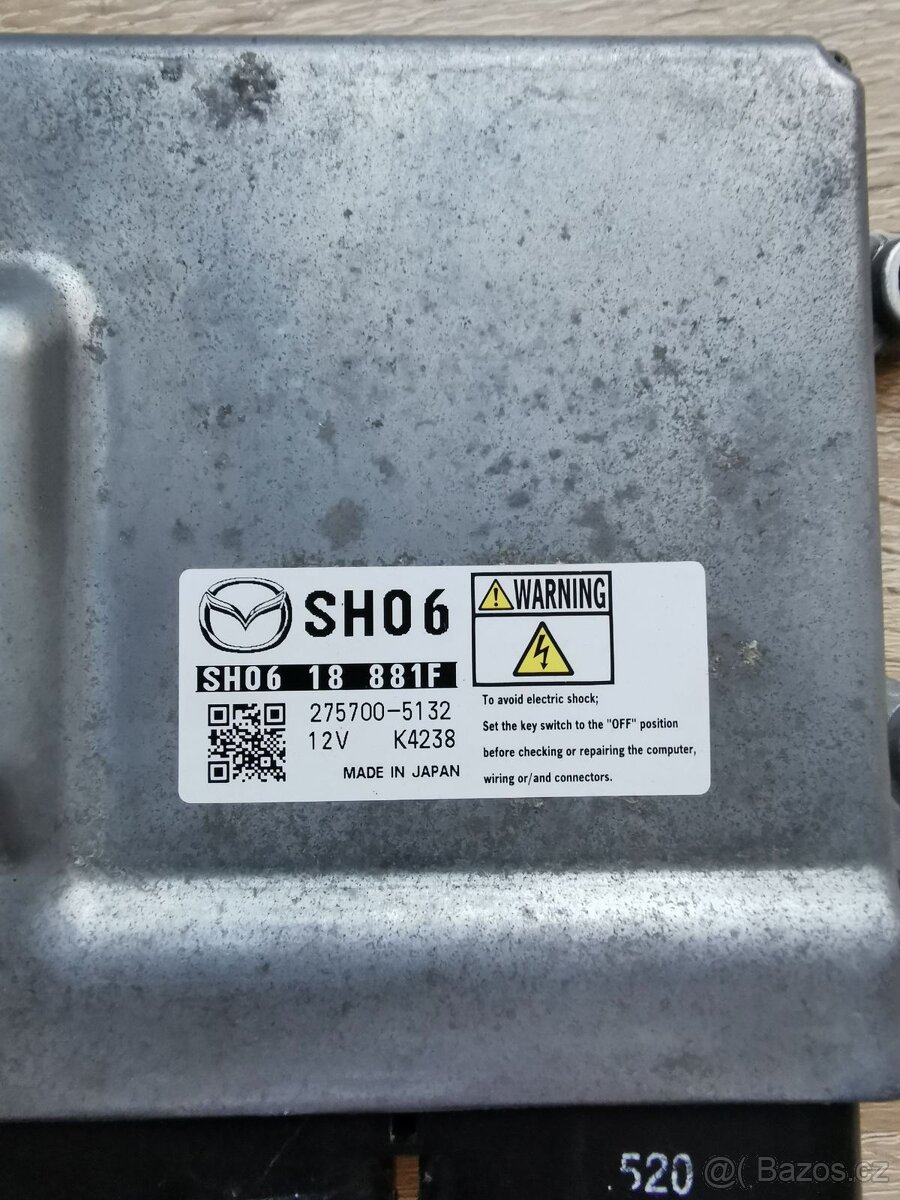 Řídící jednotka motoru Mazda 6 GJ SH06 18 881F