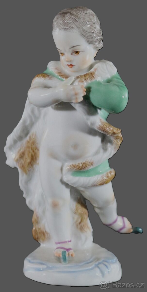 MÍŠEŇ - ALEGORIE ZIMY (13 cm)