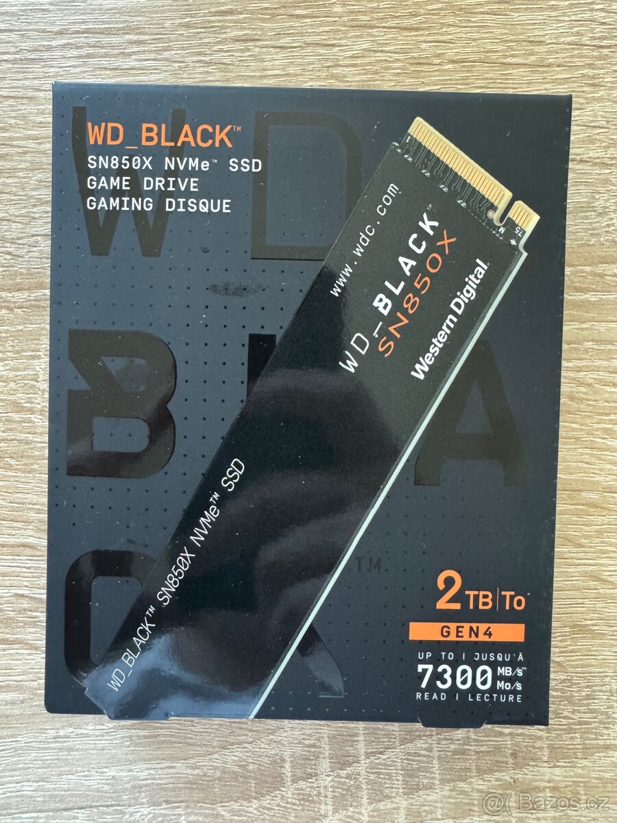 WD BLACK SSD SN850X 2TB