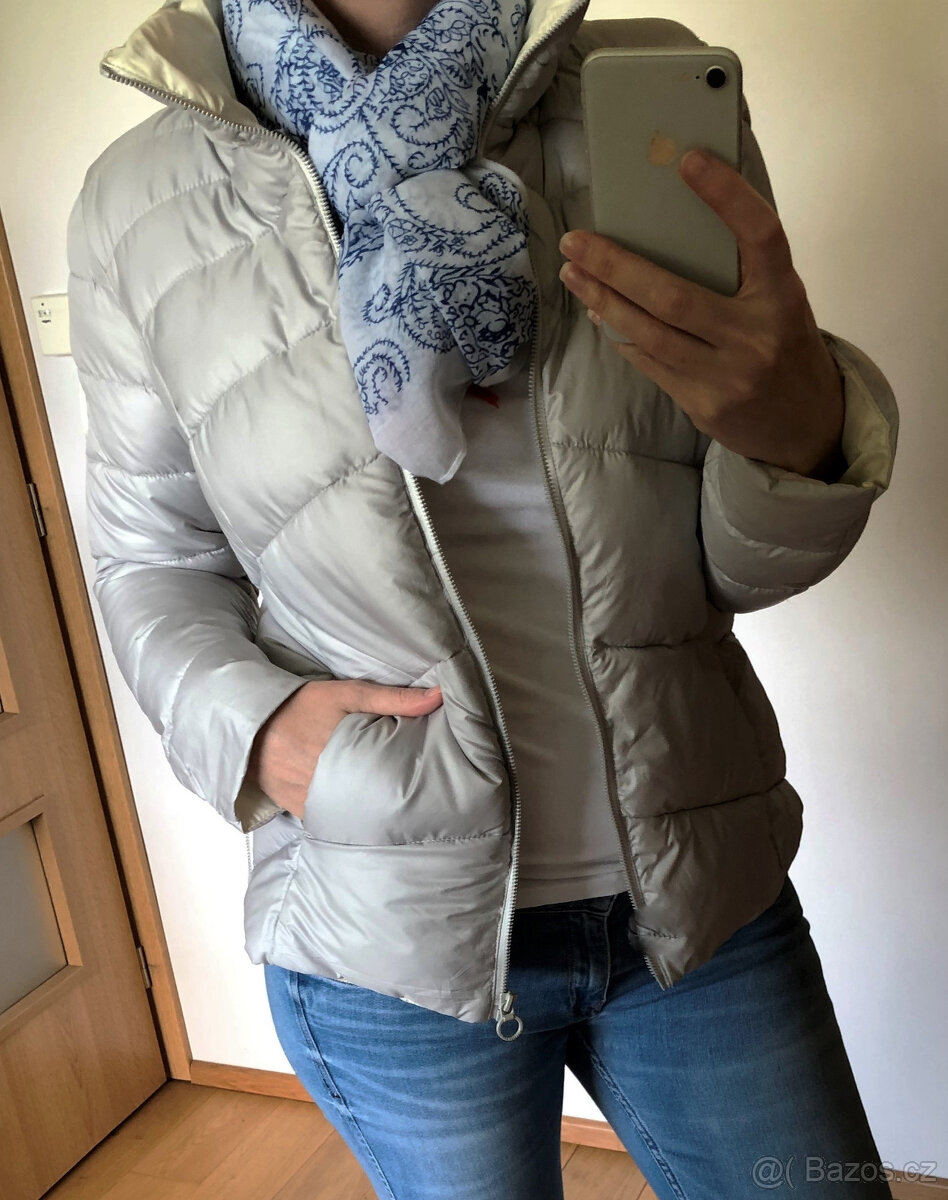 Nová šedá zimní bunda S. Oliver vel. M.