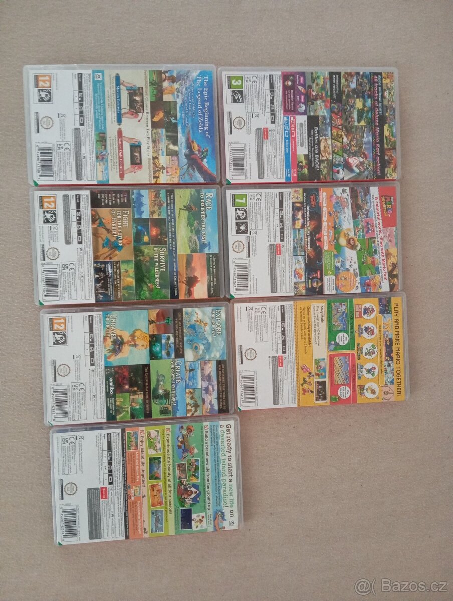 Prodám Nintendo switch 1/2 hry