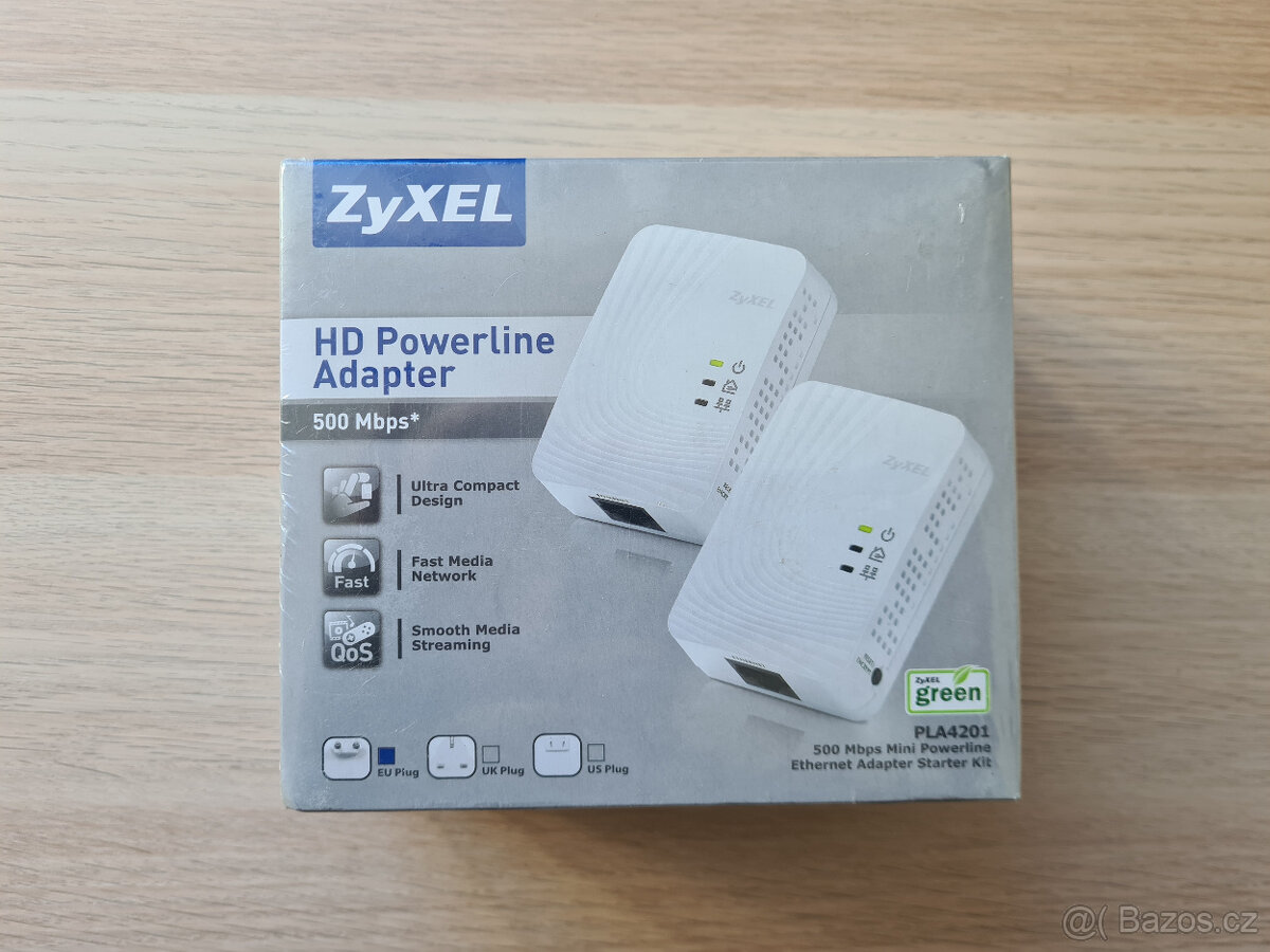 Zyxel PLA 4201 power line adaptér nový