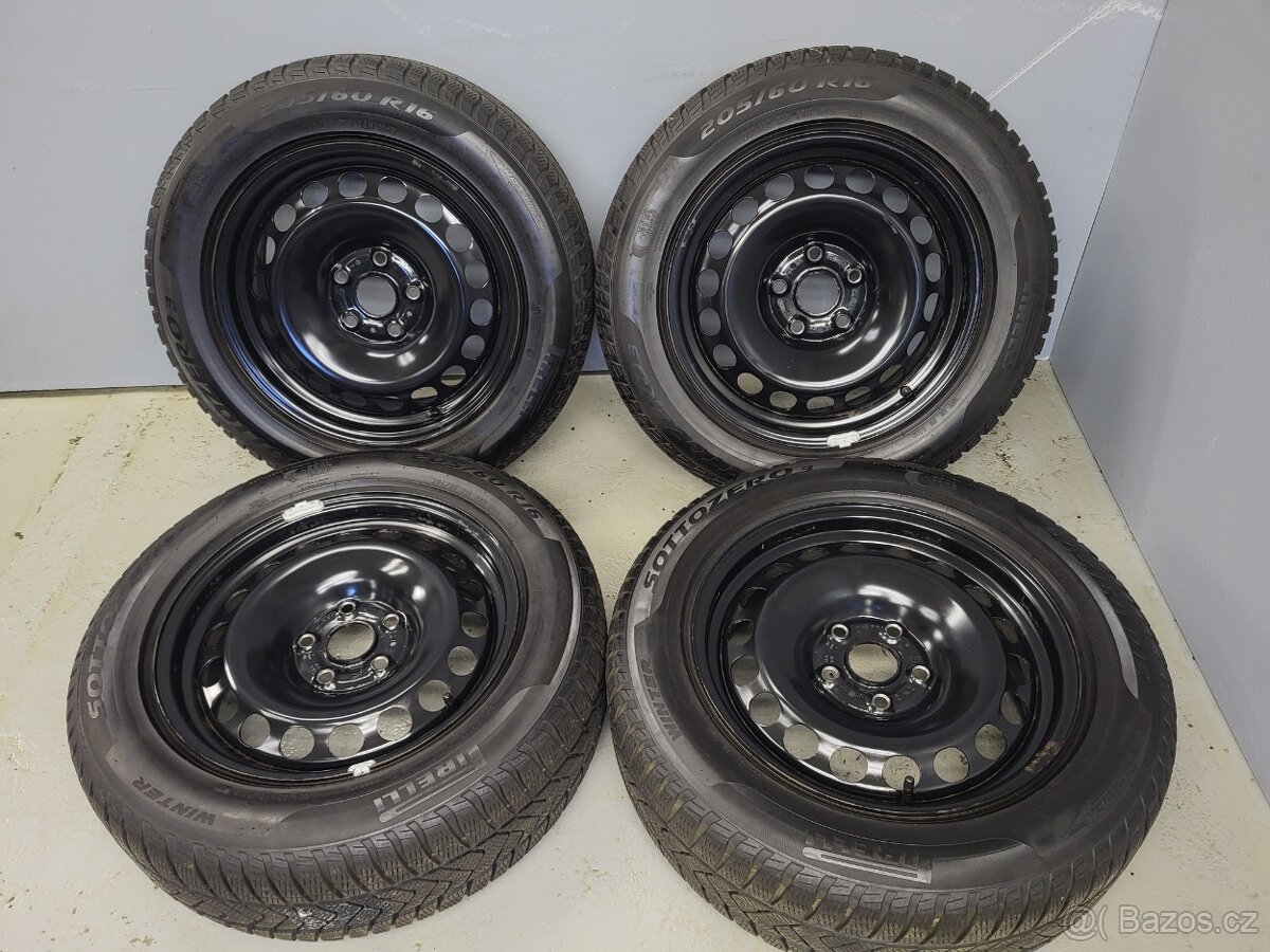Originál 16" VW Sharan Seat Alhambra 5x112 pneu5,5-7