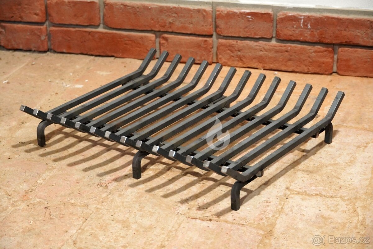 Prodám Nový rošt do krbu Braver G3 50x42 cm, ocelový do tope