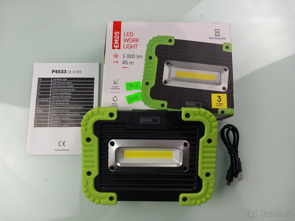 LED nabíjecí pracovní reflektor EMOS