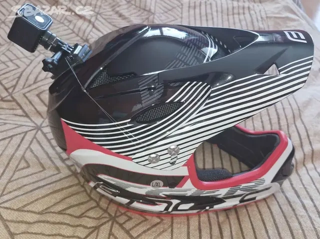 FORCE TIGER downhill přilba nova helma 3XL