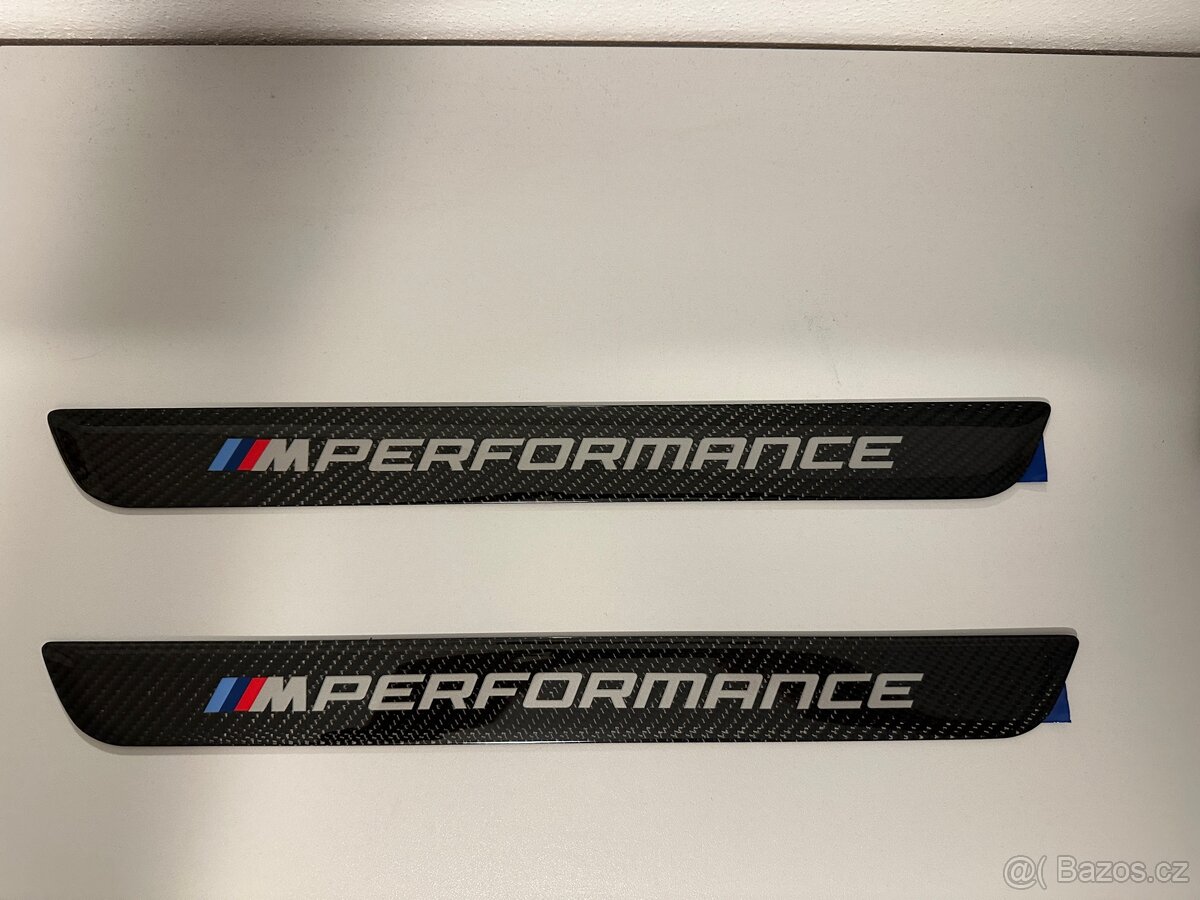 Karbonové prahové lišty BMW M Performance