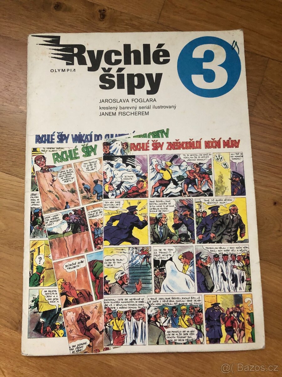 Komiks Rychlé šípy 3 Foglar