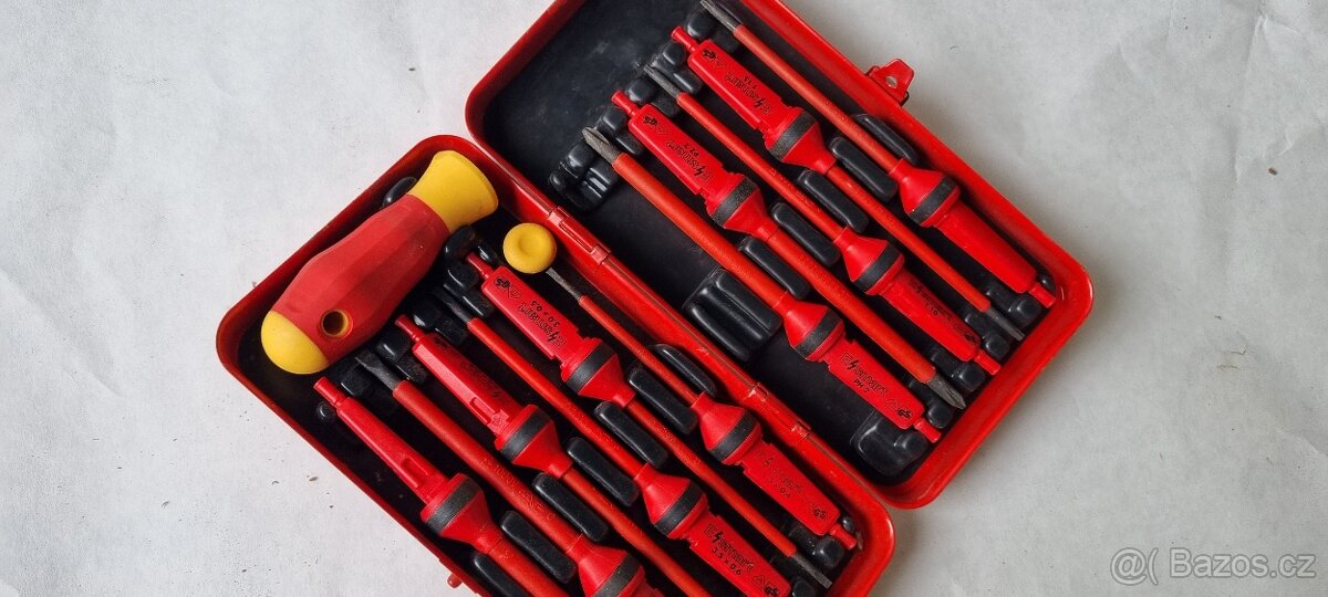 Sada izolovaných šroubováků E-smart - profesionální sada