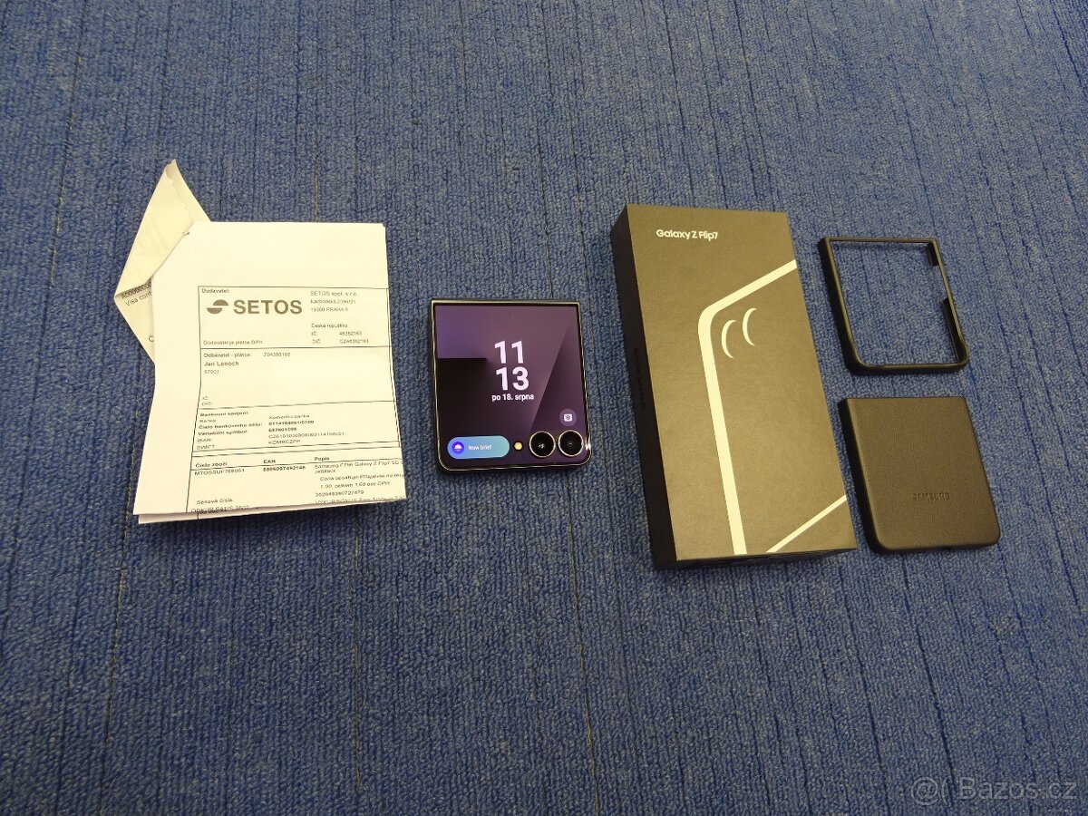 TOP Samsung Galaxy Z Flip7 12/512GB +folie+pouzdro