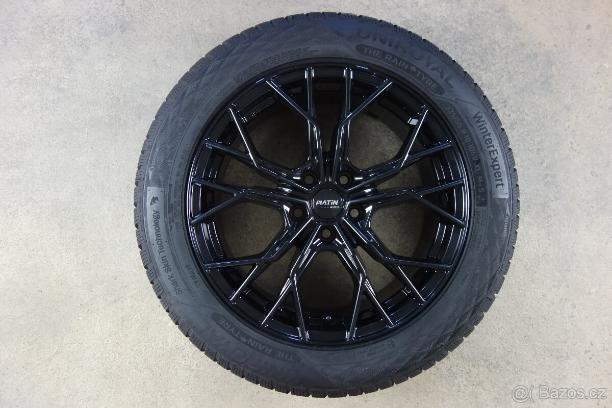 Škoda Kodiaq, VW Tiguan, alu Platin 5×112 235/55/18 XL zimní