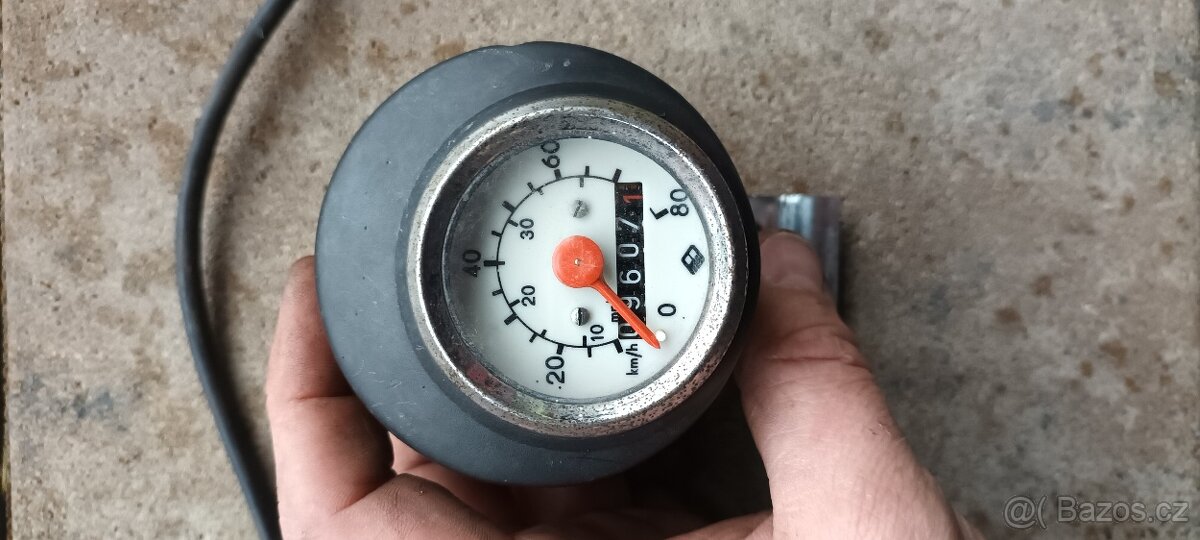 Babetta 210 - tachometr, pěkný, funkční