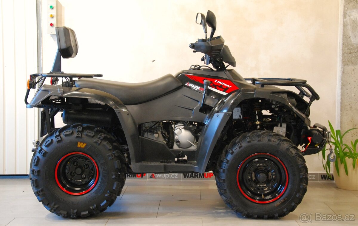 Linhai 300 4x4 SR - VÝPRODEJ, 1. majitel, odpočet DPH
