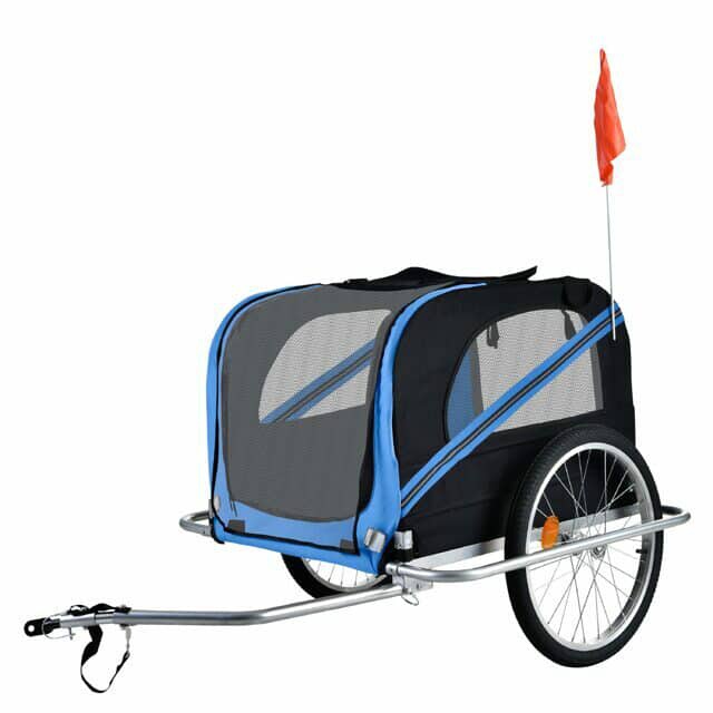 Nové vozíky za kolo pro pejsky