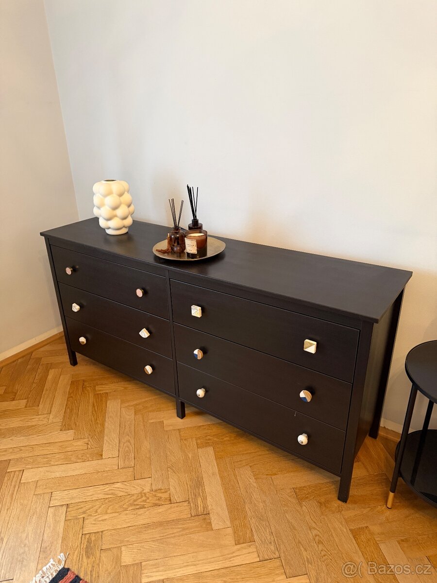 KOPPANG komoda černá