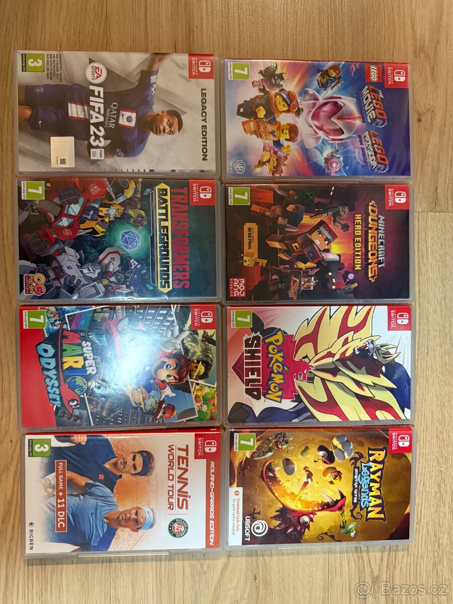 8 her na Nintendo Switch