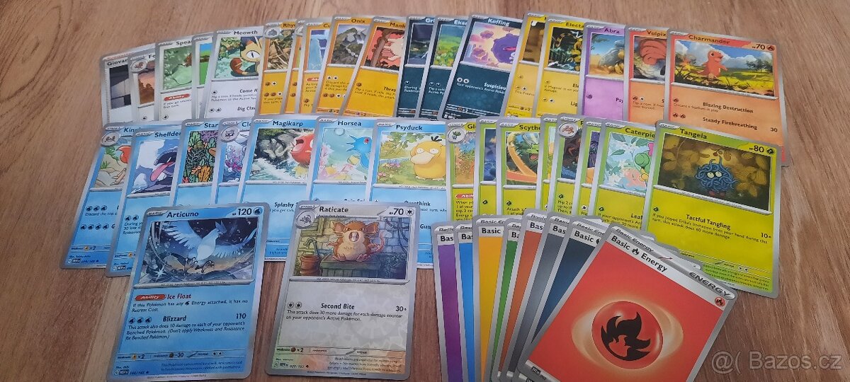 Pokémon karty Scarlet & Violet - 151, 43 ks