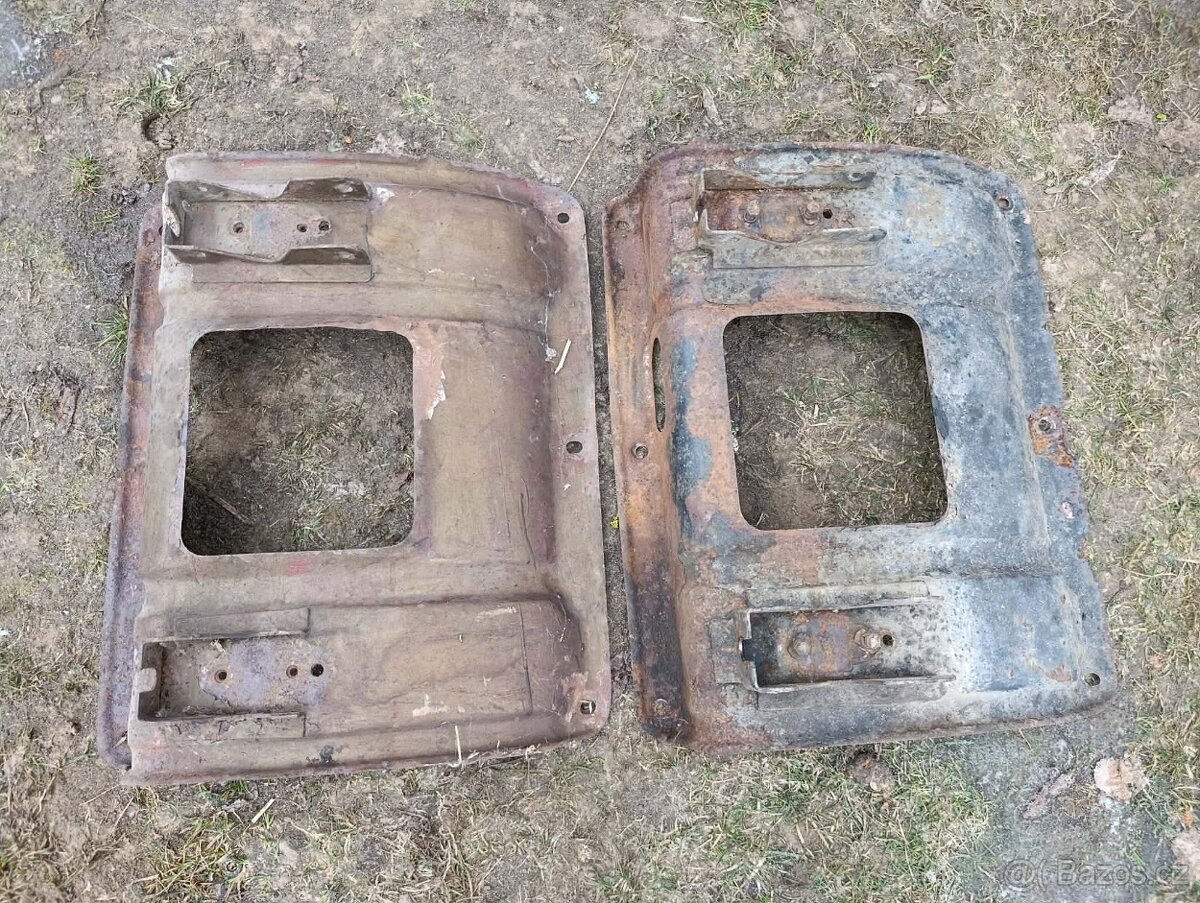 Plech pod nádrž Škoda 100