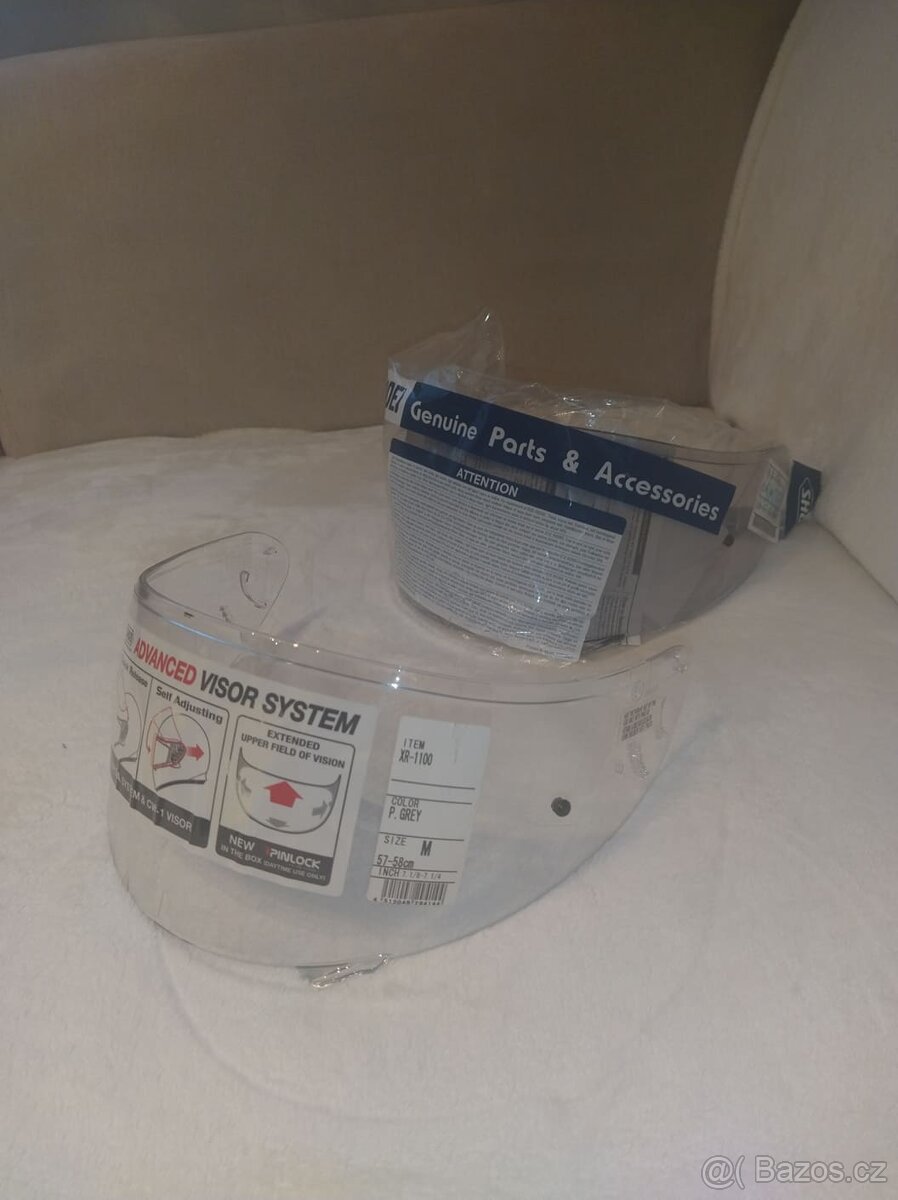 Prodám plexi na prilbu SHOEI