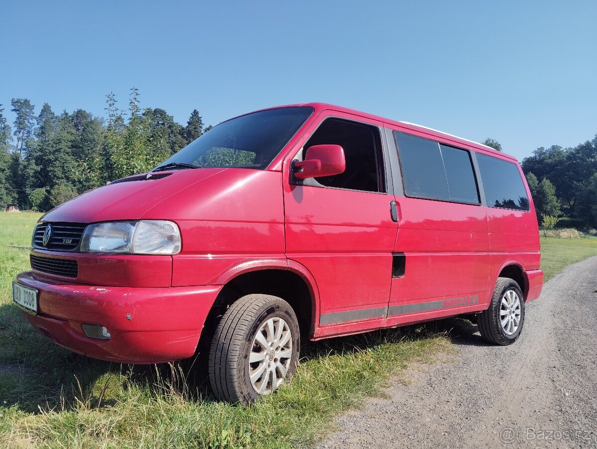 VW Multivan 2,5tdi T4 syncro, 4x4, Transporter, r.v1998