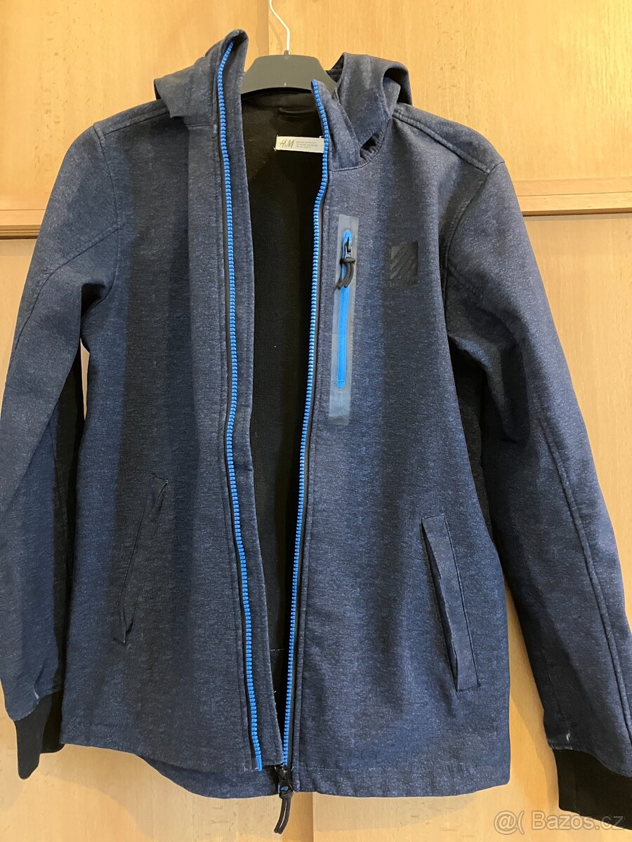 softshell bunda tmavěmodrá