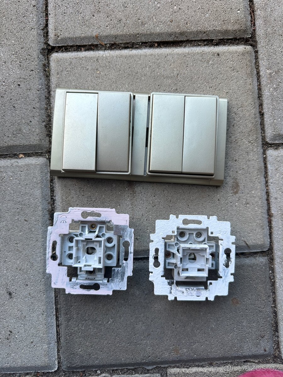 Vypínače abb time champagne