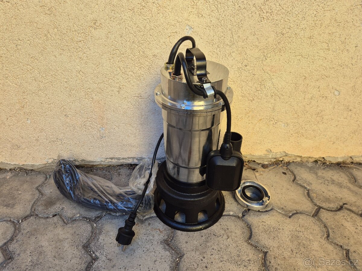 Čerpadlo kalové do septiku s drtičkou
