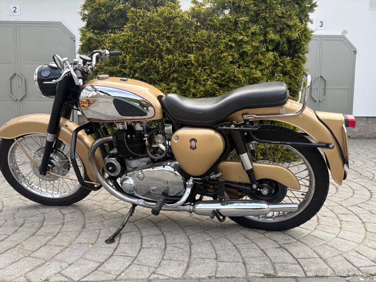 BSA Golden Flasch 650 rok 1958