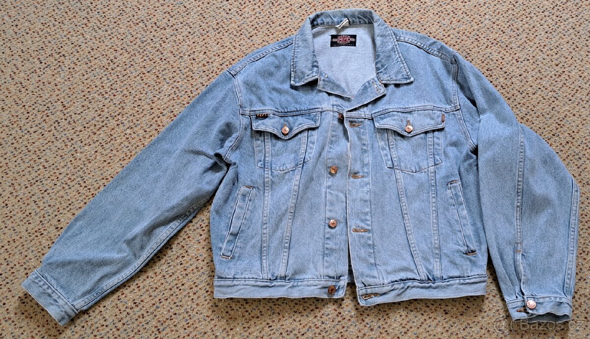 Riflová bunda pánská L zn. PEPE JEANS