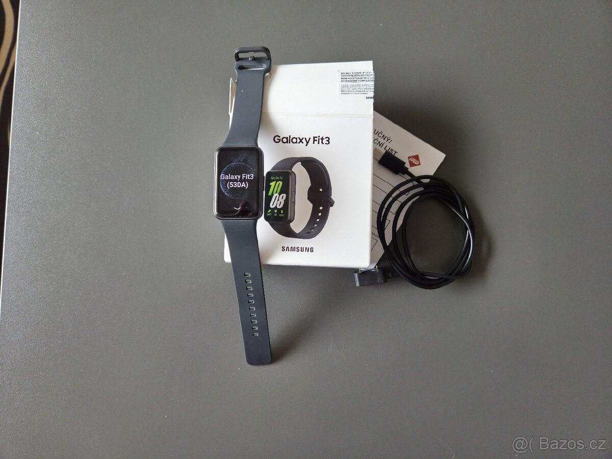 Samsung Galaxy fit 3 šedá +záruka