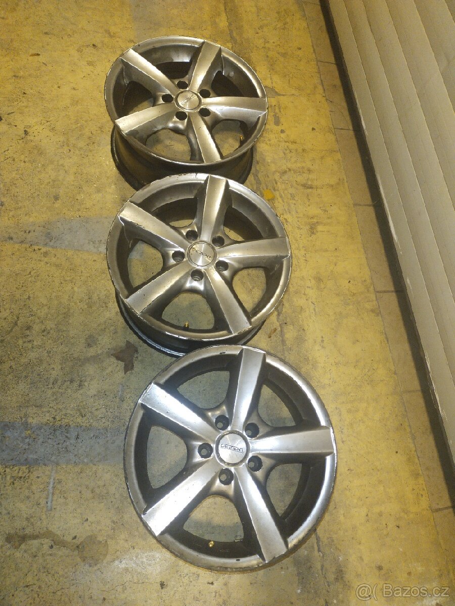 Kola Dezent 16" 5x112 možno jako rezerva VW, Škoda, Audi