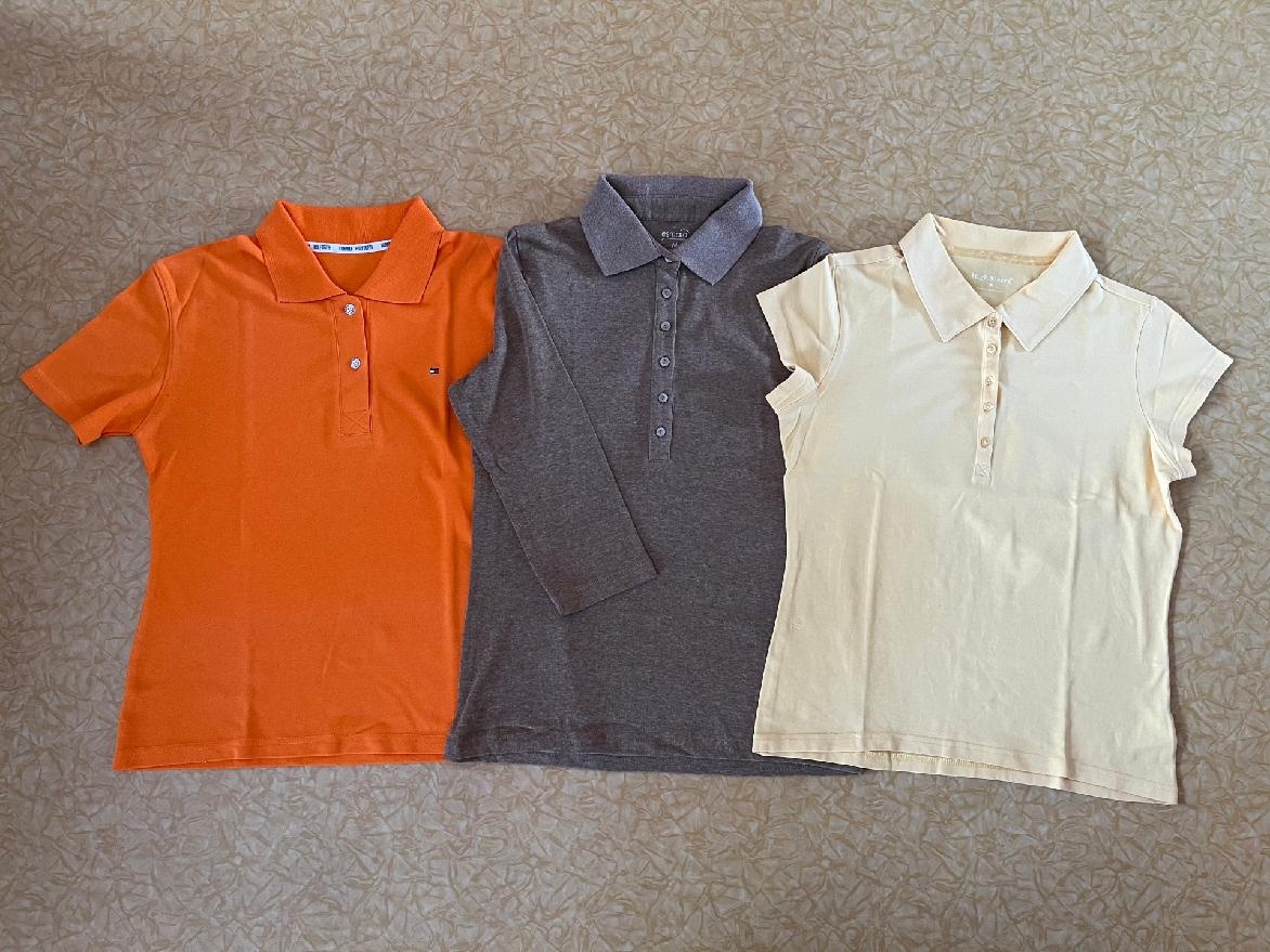 3x dámská polo trička