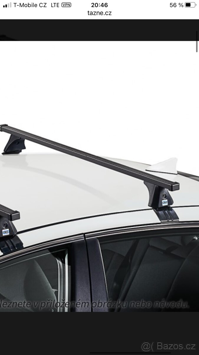 Střešní nosiče VW Tiguan 16-, Menabo