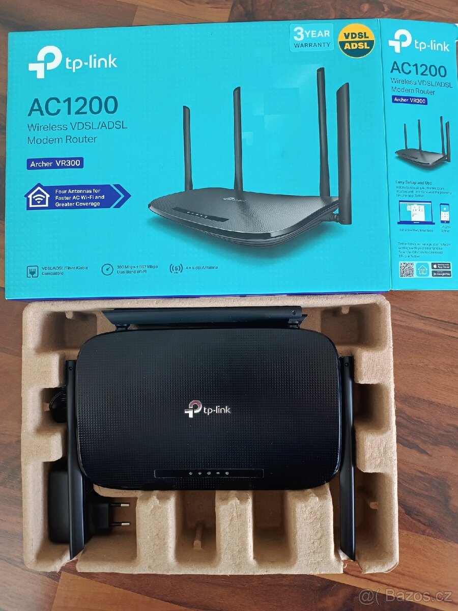 Router vdsl/adsl TP-Link AC1200 Archer VR300