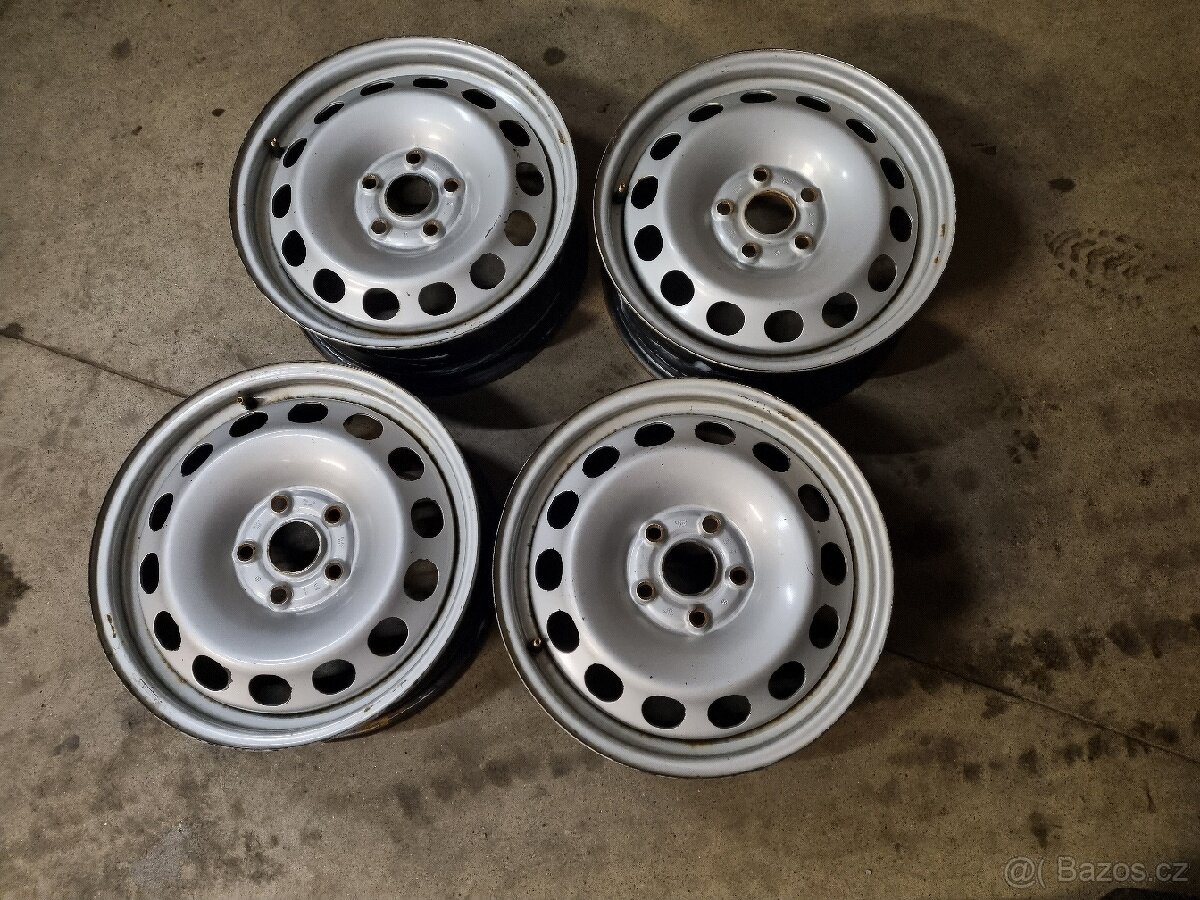 Plechove disky 5x112, 6Jx16H2, ET 50, VW