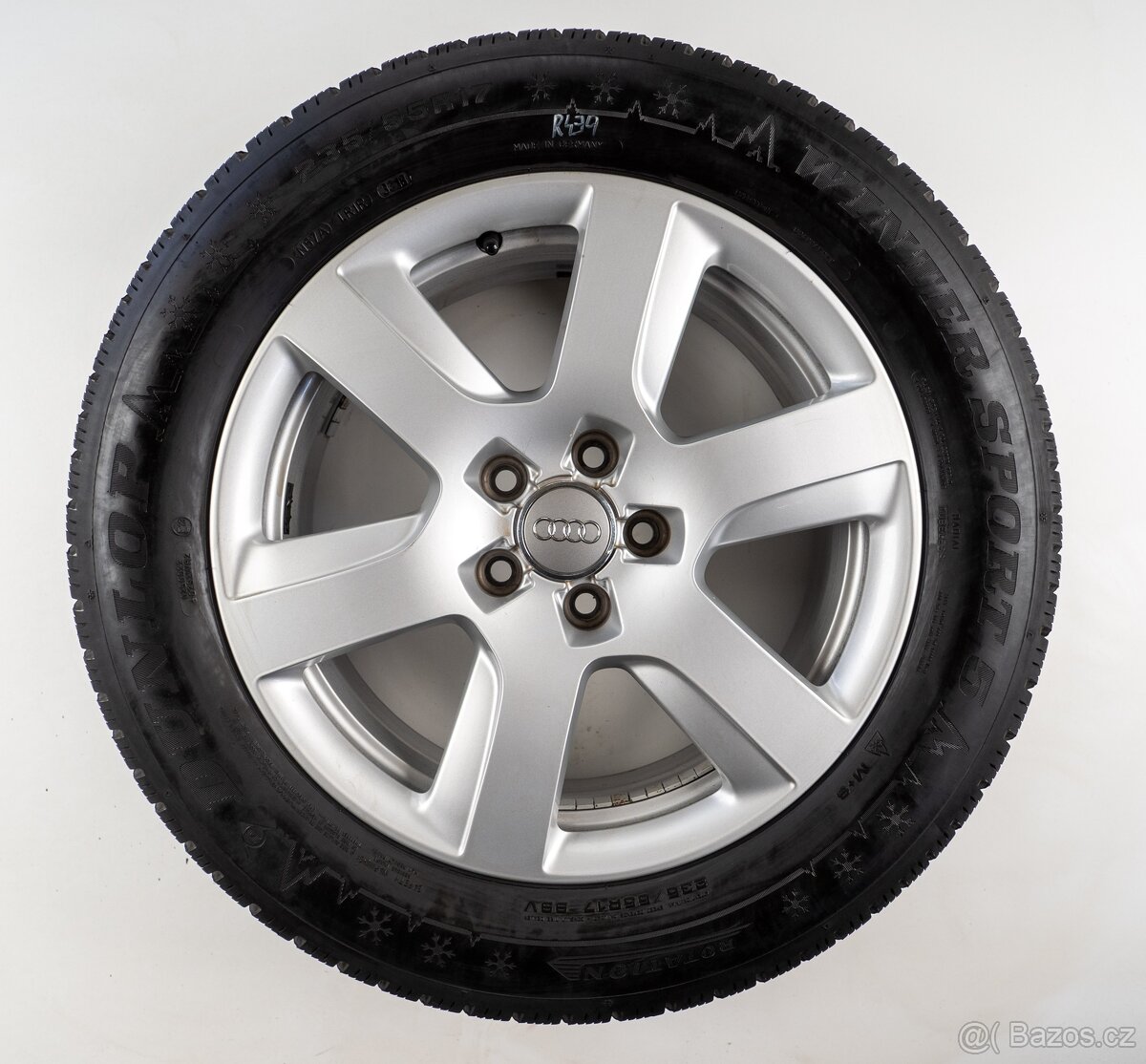 Audi A7 - Originání 17" alu kola - Zimní pneu