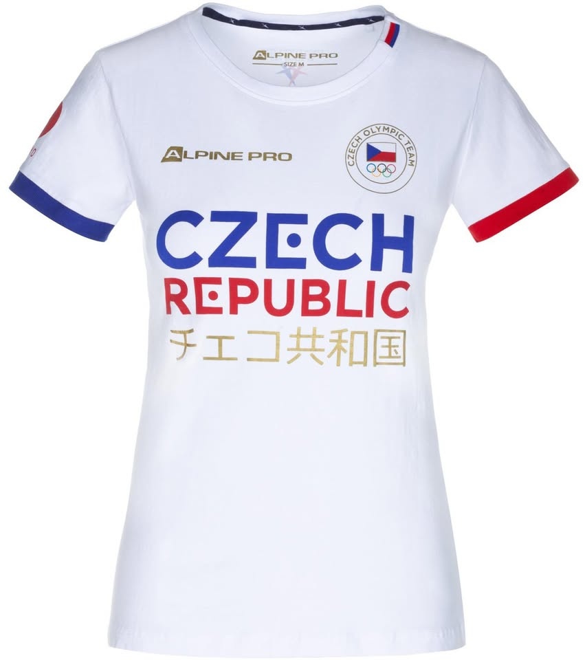 Dámské tričko Alpine Pro - olympijská kolekce, vel. M