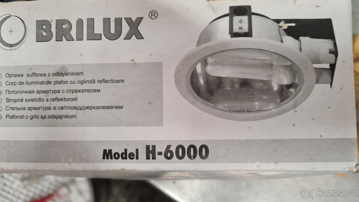 Světlo do sádrokartonu Brilux/Brilum H 6000 8+1 zdarma