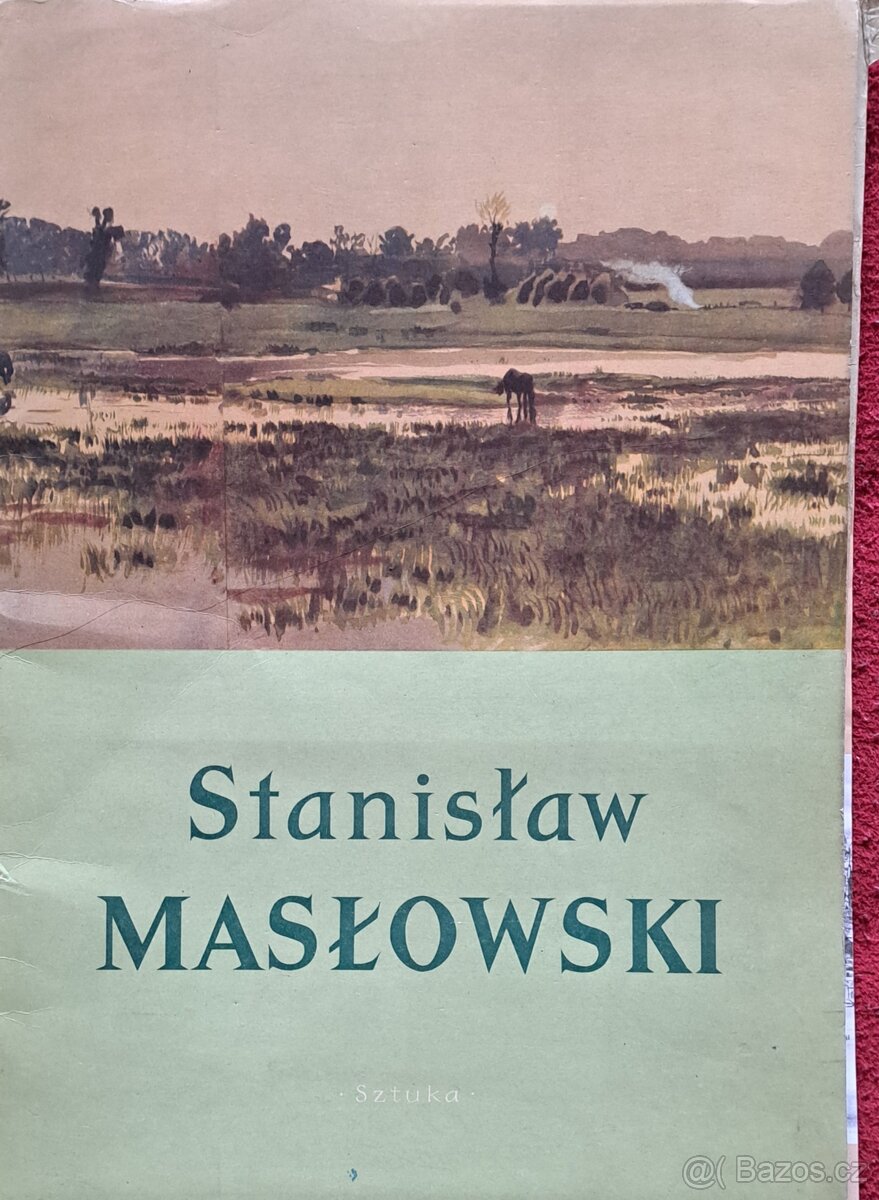 Stanislaw Maslowski 12 akvarelovych reprodukcí
