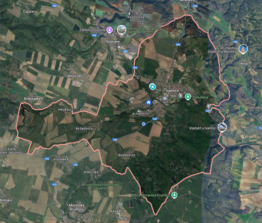 Prodám soubor pozemků 11905 m2