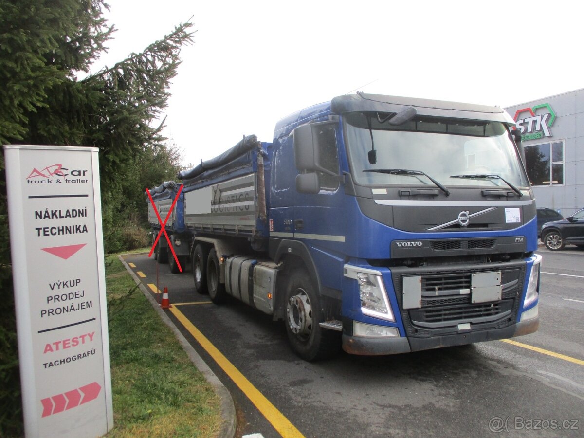 Volvo FM 500 6x4 3-stranný sklápěč Boardmatics, ev.č. 24287