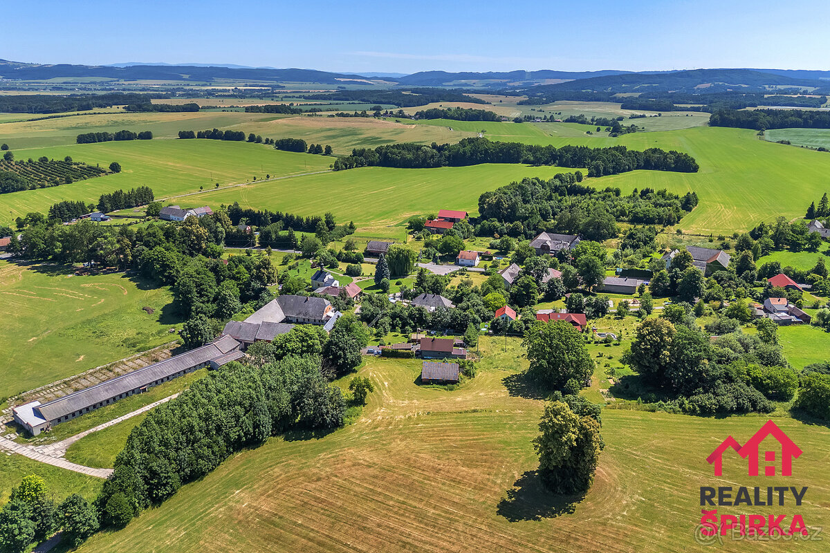 Prodej stavebního pozemku, CP 3945 m2, obec Trpík, okres Úst