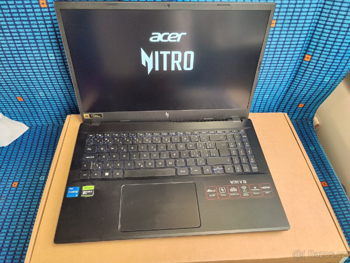 Herní notebook Acer nitro 5 15