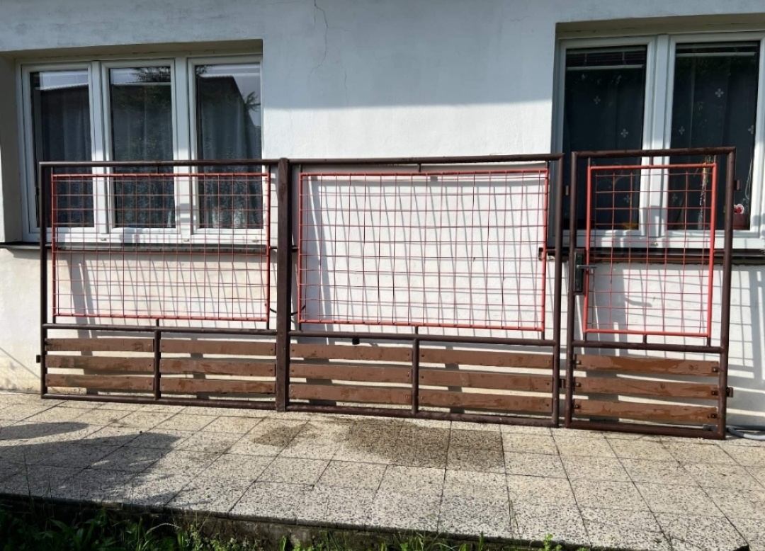 Vstupní vrata s brankou
