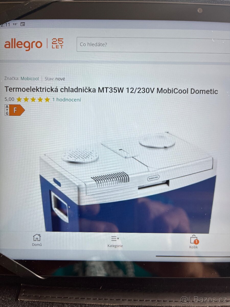 Autochladnička 12/230v