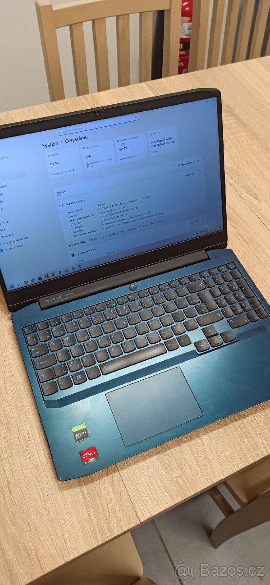 Lenovo IdeaPad gaming 3 15arch05