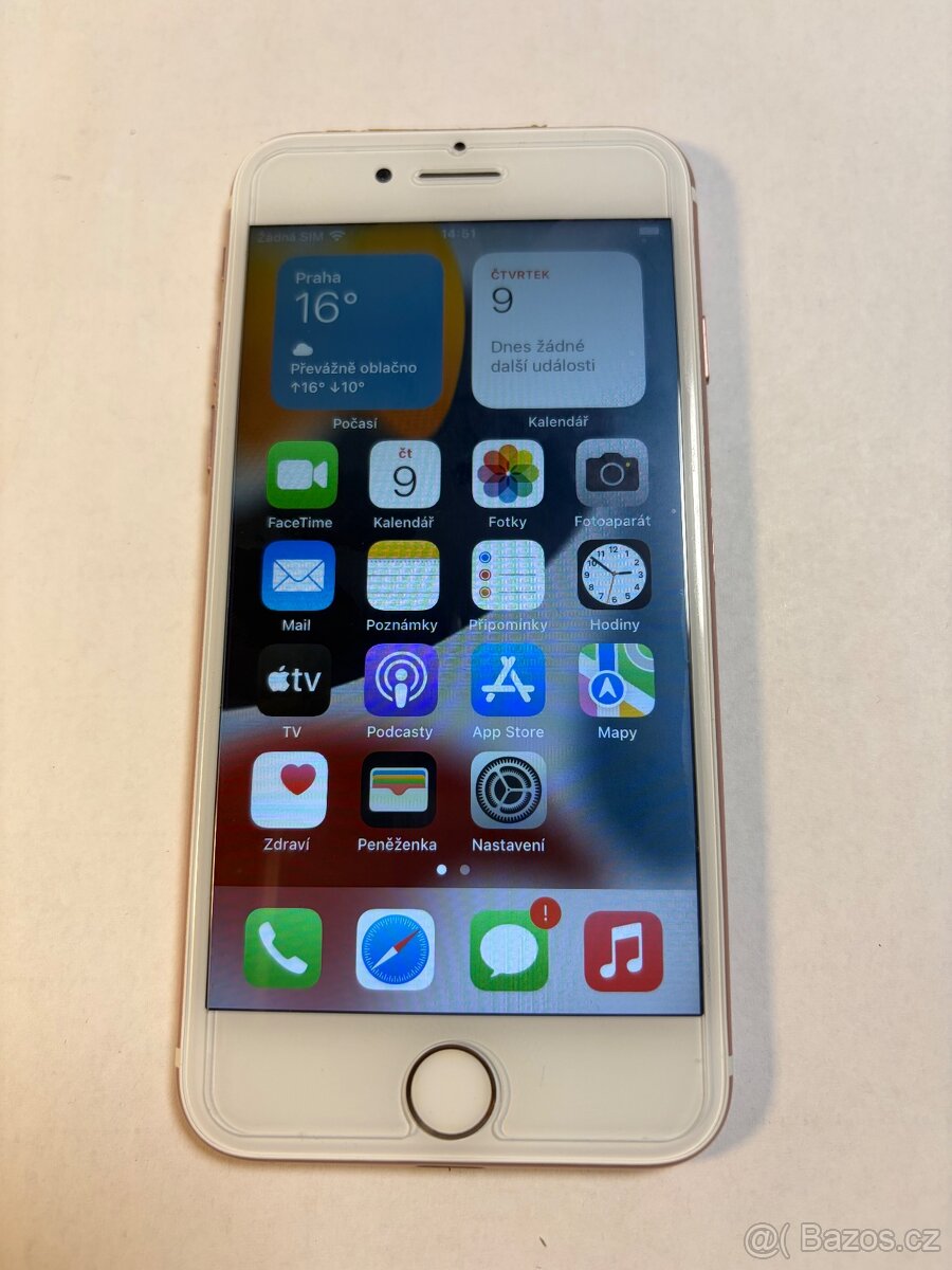 Apple iPhone 7 32gb white kondice baterie 100% s kabelem ios